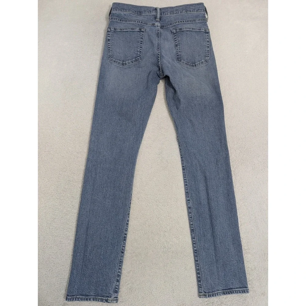 J. Crew 484 Stretch Light Wash Blue‎ Denim Jeans Size 28X32 AW289